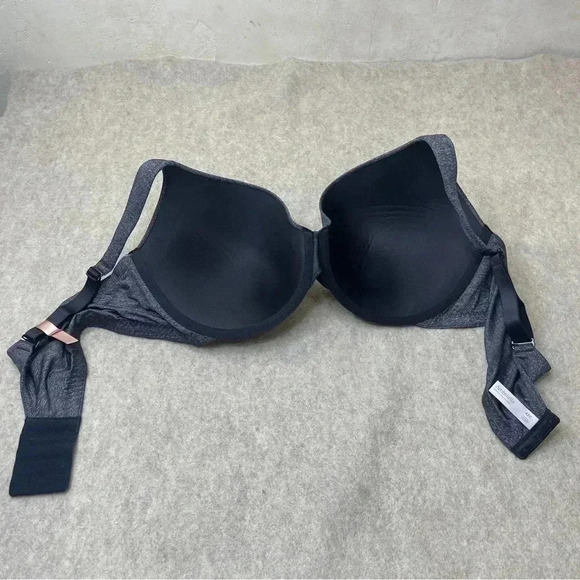 Ambrielle Everyday Full Coverage Dark Gray Bra Womens size 42C - Picture 5 of 14